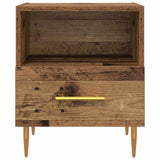 Bedside Table 2 pcs Old Wood 40 x 35 x 47.5 cm Engineered Wood 884068