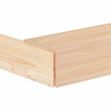 Sandbox with Seats Octagon Solid Wood Pine 825016