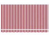 Retractable Awning Red 250 x 200 cm Fabric 3329405