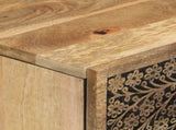 Side Cabinets 2 pcs 60x33x75 cm Solid Wood Mango 3206305