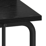 Desk with Storage Black Oak 60 x 50 x 91 cm 8008014