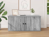 Cat House Grey Sonoma 85 x 55 x 50 cm Engineered Wood 8000731