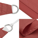 Sunshade Sail Oxford Fabric Square 6x6 m Terracotta 135362