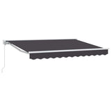 Awning Frame Anthracite 300 x 200 cm Polyester with PU coating 3329505
