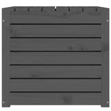 Garden Box Grey 101x50.5x46.5 cm Solid Wood Pine 823950