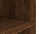 Aquarium Stand Brown Oak 75x36x72.5 cm Engineered Wood 833654
