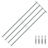 Window grilles 1000-1500 mm Galvanized Steel 141387