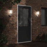 Outdoor Wall Lights 2pcs Silver Stainless Steel 4006245