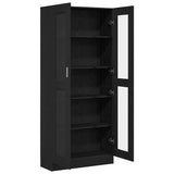 Book Cabinet Black oak 82.5 x 30.5 x 185 cm Engineered Wood 3329277