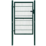 2D Fence Gate Green 106 x 230 cm 141752
