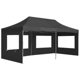 Professional Folding Party Tent with Walls Aluminium 6x3 m Anthracite 45508