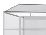 3 Tier Greenhouse Garden Outdoor Cold Frame Plant Flower Growth Transparent Polycarbonate Board T3398P317744