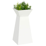 Pillar Planter 2 pcs White 35 x 35 x 73 cm 873841