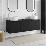 Bathroom Cabinet Set 3 pcs Black 49.5 x 44.5 x 66 cm 3405708