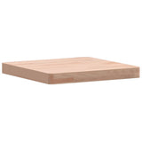 Table Top 40x40x4 cm Square Solid Wood Beech 355960