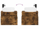 Bathroom Cabinet Set 3 pcs Smoked Oak 49 x 44.5 x 66 cm 3405772