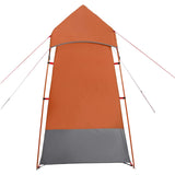 ZNTS Toilet Tent Grey and Orange Waterproof 94426