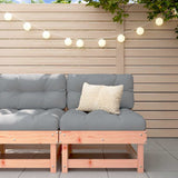 Middle Sofa with Cushions Solid Wood Douglas 825434