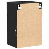 TV Cabinet Set 2 pcs Black 40 x 30 x 60.5 cm Engineered Wood 863097