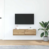 TV Cabinet Artisan oak 100 x 31 x 25.5 cm Engineered wood 861534