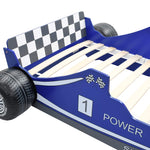 Children's Race Car Bed 90x200 cm Blue 245661
