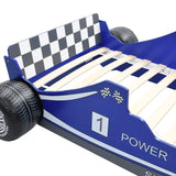 Children's Race Car Bed 90x200 cm Blue 245661
