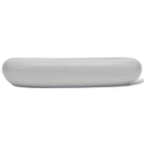 Luxury Ceramic Basin Oval-shaped Sink White 63 x 42 cm 140673