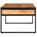 Coffee Table 110x55x40 cm Solid Wood Acacia 373616