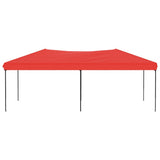 Folding Party Tent Red 3x6 m 93541