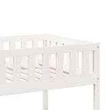 Bunk Bed White 80x200 cm Solid Wood Pine 3308599