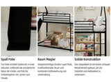 Stylish Metal Frame Loft Bed with Fun Slide & Safety Rails Space-Saving Design with Playful House W3987P506377