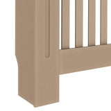 Radiator Cover 2 pcs Brown 172 x 19 x 81.5cm Engineered Wood 3403236