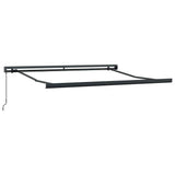 Manual Retractable Awning Burgundy 300x250 cm 3215318