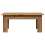 ZNTS Coffee Table Artisan Oak 100x60x42 cm Engineered Wood 855959