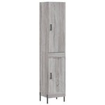 Highboard Grey Sonoma 34.5x34x180 cm Engineered Wood 3199119