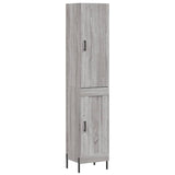 Highboard Grey Sonoma 34.5x34x180 cm Engineered Wood 3199119