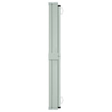 Patio Retractable Side Awning 600x160 cm Grey 313379