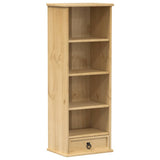 CD Cabinet Corona 40x30x110 cm Solid Wood Pine 4005683