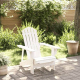 Adirondack Chair White 69x85x90.5 cm Solid Wood Fir 4007243
