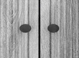 Sideboard Grey Sonoma 89 x 34.5 x 80 cm Engineered Wood 893961