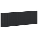 Wall-Mounted Headboard ARNHEM Black Engineered Wood 896726
