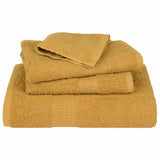 Bath Towels "FROGN" 4 pcs Gold 100x150 cm 360 gsm 136813