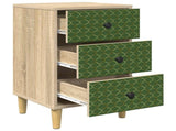 Bedside Cabinet GELEEN Sonoma Oak 36 x 33 x 60 cm 8007273