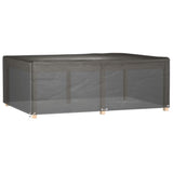 Garden Furniture Covers 2 pcs 12 Eyelets 230x165x80 cm Rectangular 3155354