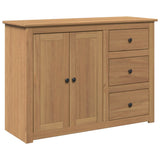 Sideboard with Drawers Panama 112x40x80 cm Solid Wood Pine 4016385