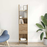 Book Cabinet Artisan oak 40 x 35 x 180 cm Engineered wood 875440