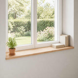 Window Sills 2 pcs Natural 160 x 40 x 2 cm Solid Beech Wood 42048166
