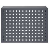 Air Conditioner Cover Anthracite 110 x 50 x 80 cm Steel 8014138