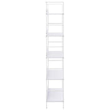 5-Layer Book Shelf White 60x27.6x158.5 cm Engineered Wood 288228