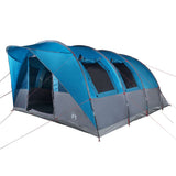 Camping Tent Tunnel 5-Person Blue Waterproof 4009423